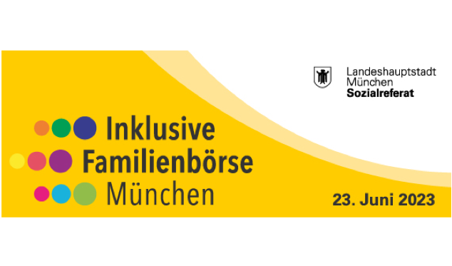 Logo Marke Landeshauptstadt München Sozialreferat zum Thema Inklusive Familienbörse München